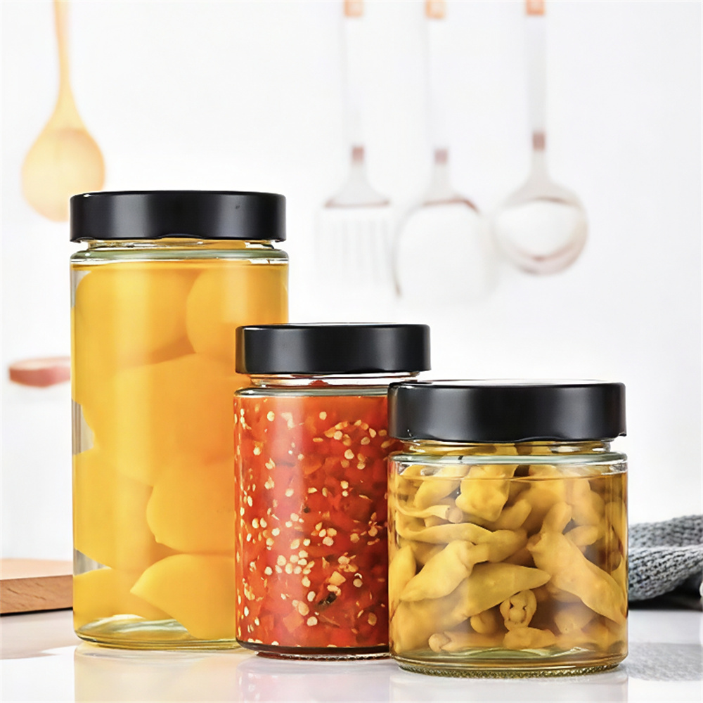 High Cover Glass Bottle Food Grade Sealed Jar Chil07.jpg