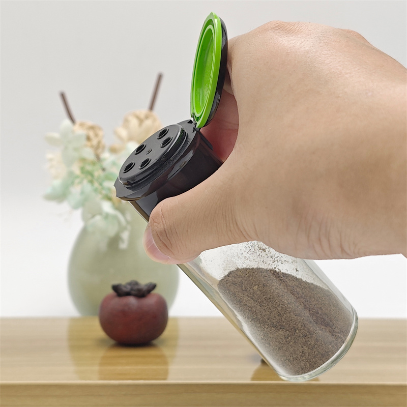 Kitchen Supplies Glass Condiment Bottle Pepper Jar Portable Outdoor Barbecue Seasoning Bottle (2).jpg